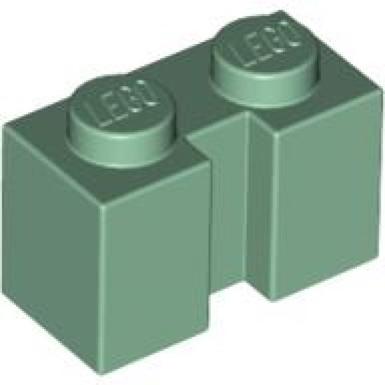 Brick, Modified 1 x 2 with Groove