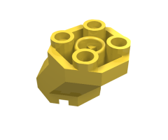 Brick, Modified Octagonal 2 x 3 x 1 2/3 Sloped