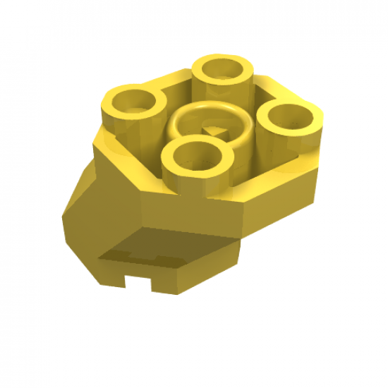 Brick, Modified Octagonal 2 x 3 x 1 2/3 Sloped