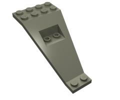Wing Plate Bi-level 8 x 4 and 2 x 3 1/3 Down