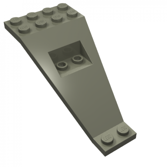 Wing Plate Bi-level 8 x 4 and 2 x 3 1/3 Down