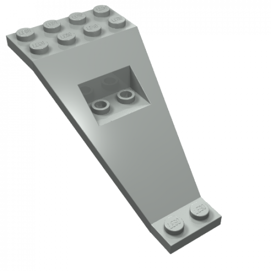 Wing Plate Bi-level 8 x 4 and 2 x 3 1/3 Down