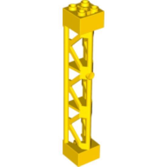 Support 2 x 2 x 10 Girder Triangular Vertical - Type 4 - 3 Posts, 3 Sections