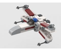 micro scale x wing starfighter