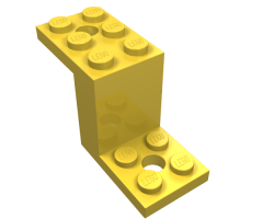 Bracket 5 x 2 x 2 1/3 with 2 Holes