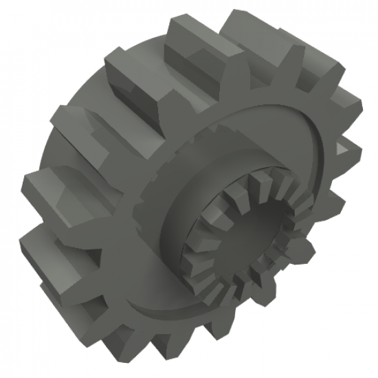 Technic, Gear 16 Tooth with Clutch