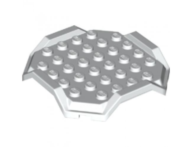 Plate, Modified 8 x 8 with Cut Corners, Raised Sides and 4 Feet