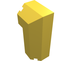 Brick, Modified Octagonal 2 x 2 x 3 1/3 Corner