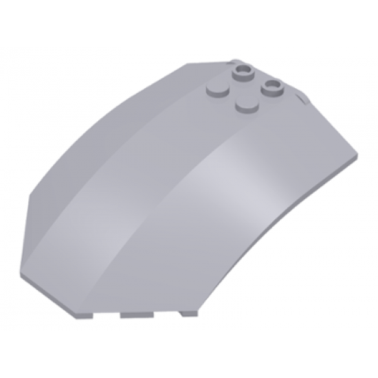 Windscreen 8 x 6 x 2 Curved