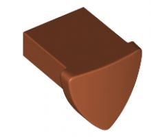 Tile, Modified 1 x 1 with Tooth / Ear Vertical, Triangular