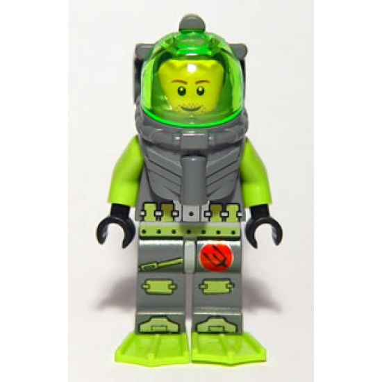 Atlantis Diver 4 - Lance Spears with Flippers