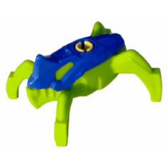 Hero Factory Jumper 4 (Blue Top / Lime Base)