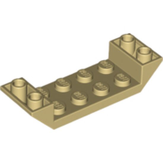 Slope, Inverted 45 6 x 2 Double with 2 x 4 Cutout