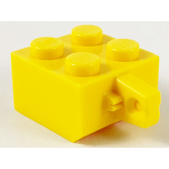 Hinge Brick 2 x 2 Locking with 1 Finger Vertical without Axle Hole