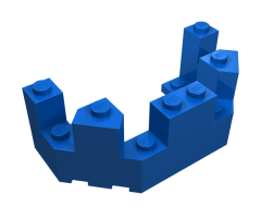 Roof Castle Turret Top 4 x 8 x 2 1/3