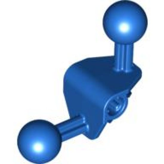 Bionicle Ball Joint 4 x 4 x 2 90 Degree with 2 Ball Joint and Axle Hole