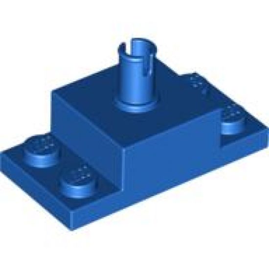 Brick, Modified 2 x 2 with Top Pin and 1 x 2 Side Plates
