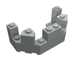 Roof Castle Turret Top 4 x 8 x 2 1/3