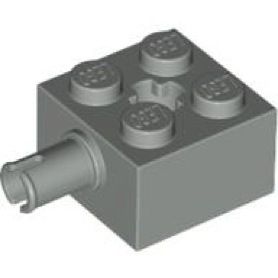 Brick, Modified 2 x 2 with Pin and Axle Hole