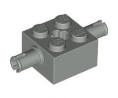 Brick, Modified 2 x 2 with Pins and Axle Hole