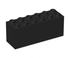 Brick, Modified 2 x 6 x 2 Weight - Bottom Sealed, Dimple on Ends