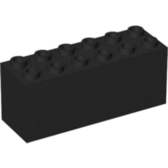 Brick, Modified 2 x 6 x 2 Weight - Bottom Sealed, Dimple on Ends