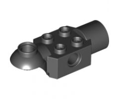 Technic, Brick Modified 2 x 2 with Pin Hole, Rotation Joint Ball Half (Horizontal Top), Rotation Joint Socket