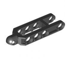 Technic, Steering Arm 6.5 x 2 with Tow Ball Socket Rounded, Chamfered
