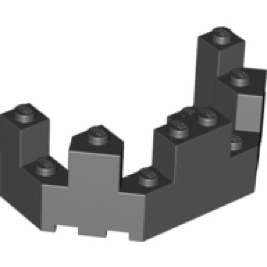 Roof Castle Turret Top 4 x 8 x 2 1/3