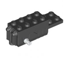 Motor, Non-Electric Pullback 6 x 2 x 1 2/3 with Black Base, White Shafts (Motor 2)