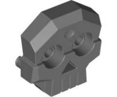 Rock Skull 1 x 4 x 3 Relief with Two Pins