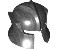 Minifigure, Headgear Helmet Castle with Cheek Protection Angled
