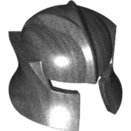 Minifigure, Headgear Helmet Castle with Cheek Protection Angled