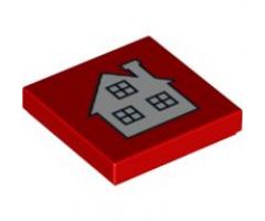 Tile 2 x 2 with White House Pattern