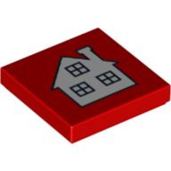 Tile 2 x 2 with White House Pattern