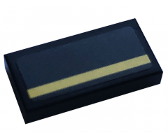 Tile 1 x 2 with Gold Stripe Pattern (Sticker) - Set 76899