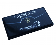 Tile 2 x 4 with Lamborghini Logo, White 'oppo' and 'PERTAMAX TURBO' Pattern (Sticker) - Set 76899