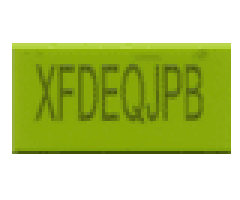 Tile 1 x 2 with 'XFxxxxxx' Exo-Code Pattern