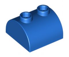 Slope, Curved 2 x 2 x 1 Double with Two Studs