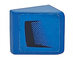 Slope 30 1 x 1 x 2/3 with Black Air Intake on Blue Background Pattern Model Right Side (Sticker) - Set 8151