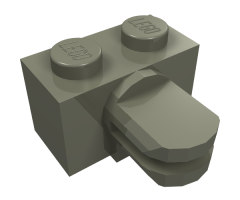 Arm Holder Brick 1 x 2 with 2 Horizontal Fingers