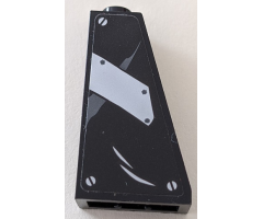 Slope 75 2 x 1 x 3 Hollow Stud with Metal Plate and 3 Screws Pattern (Sticker) - Set 70915