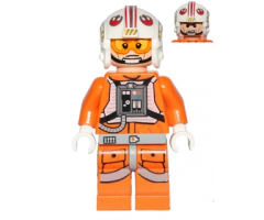 Luke Skywalker (Pilot, Printed Legs, Cheek Lines)