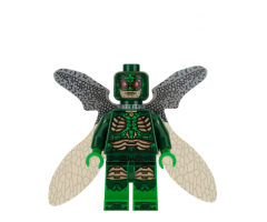 Parademon - Dark Green, Collapsed Wings