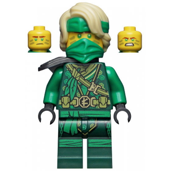 Lloyd - The Island, Mask and Hair with Bandana, Armor Shoulder Pad