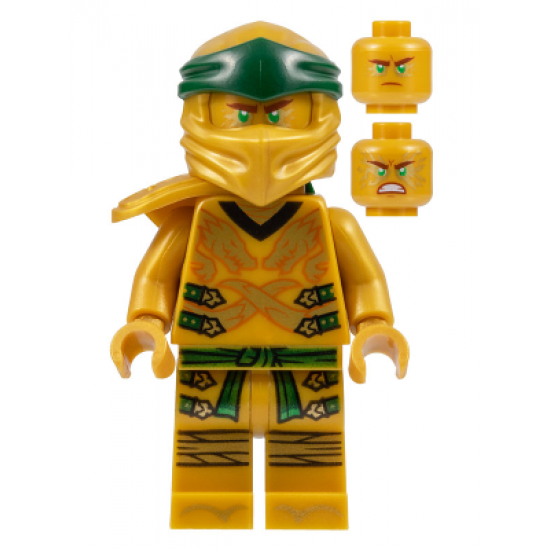 Lloyd (Golden Ninja), Right Shoulder Armor, Pearl Gold Head - Legacy