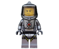 Volcano Explorer - Male Scientist with Heatsuit, Sweat Drops
