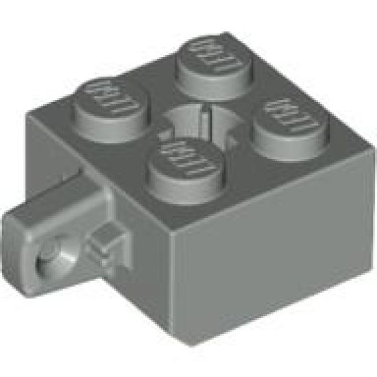Hinge Brick 2 x 2 Locking with 1 Finger Vertical and Axle Hole (x Shape)