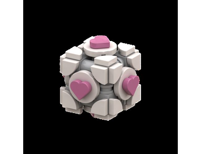 Companion Cube - Valentine's Day