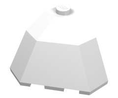 Brick, Modified Facet 3 x 3 x 2 Top